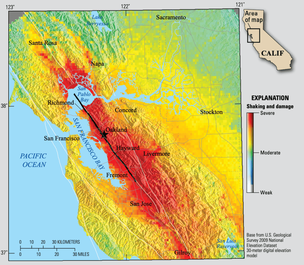 HayWired. How close are you to the most dangerous earthquake fault in the country?