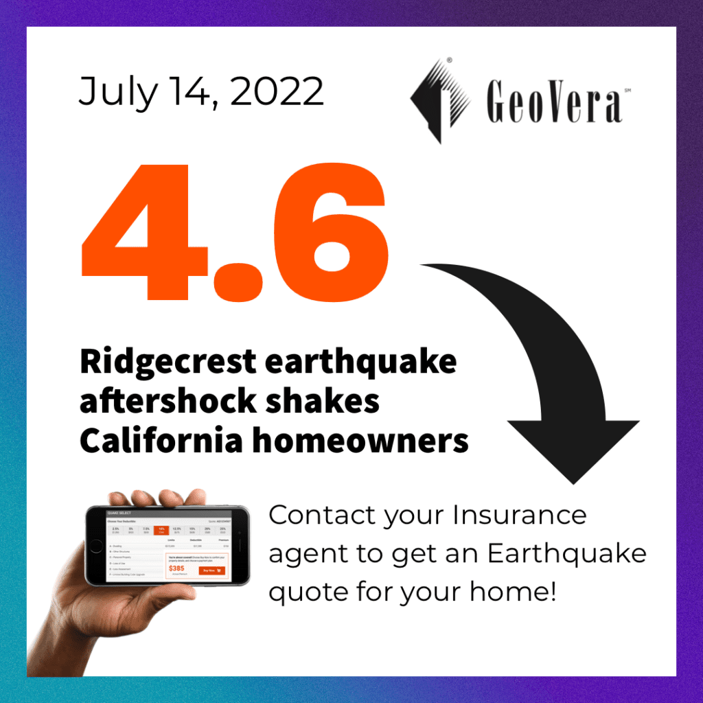 4.6 Magnitude Ridgecrest California Earthquake