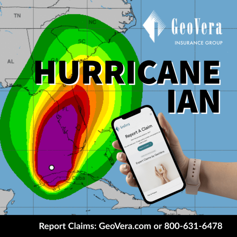 Hurricane Ian Storm Alert and Claims Information GeoVera