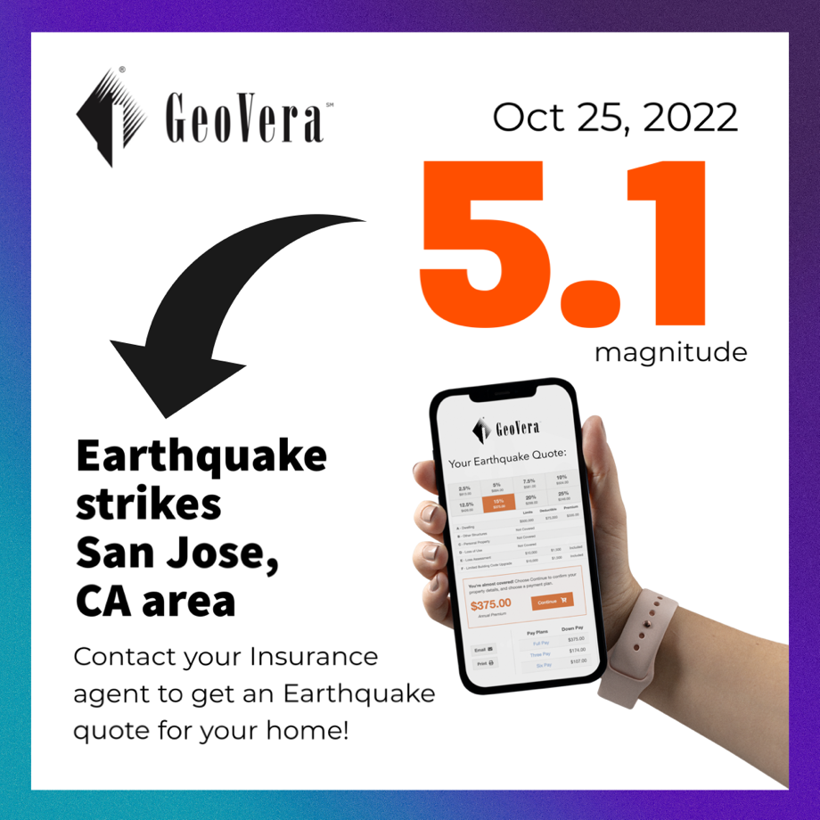 5.1 Magnitude Earthquake Strikes San Jose, CA