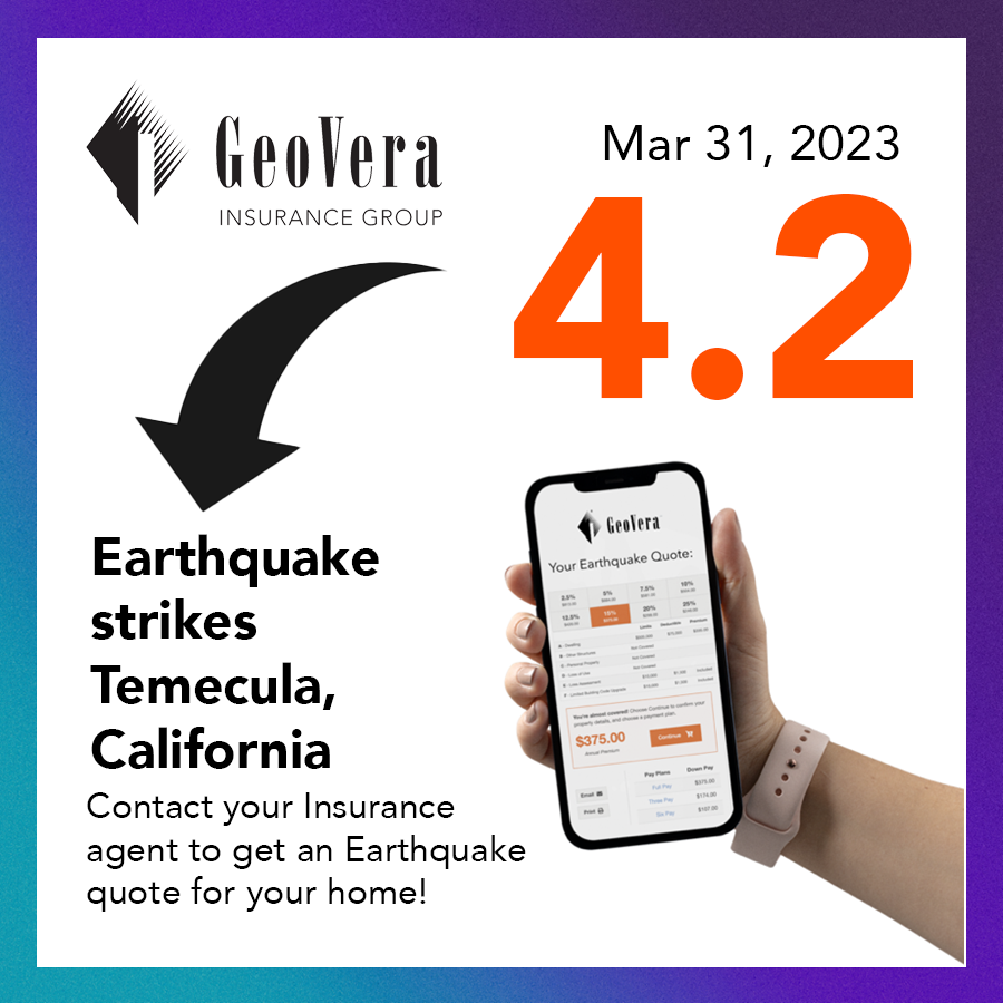 Magnitude-4.2 Earthquake Temecula, CA