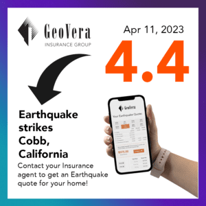 Magnitude-4.5 Earthquake Cobb, CA