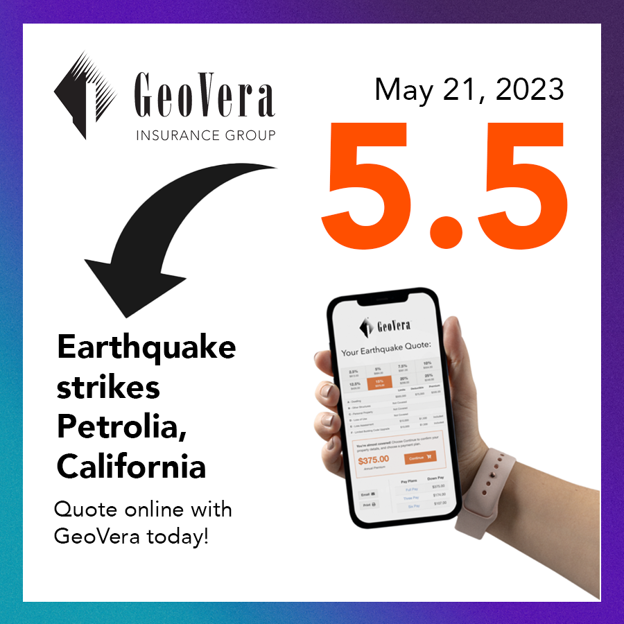 5.5 Magnitude Earthquake Strikes Petrolia, CA