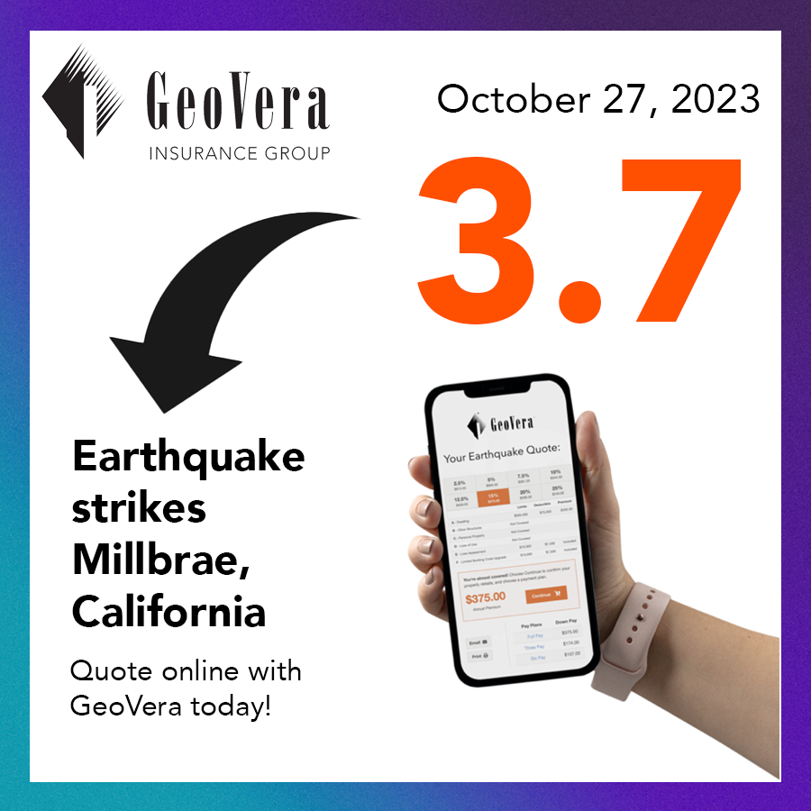 Magnitude-3.7 earthquake Millbrae, California