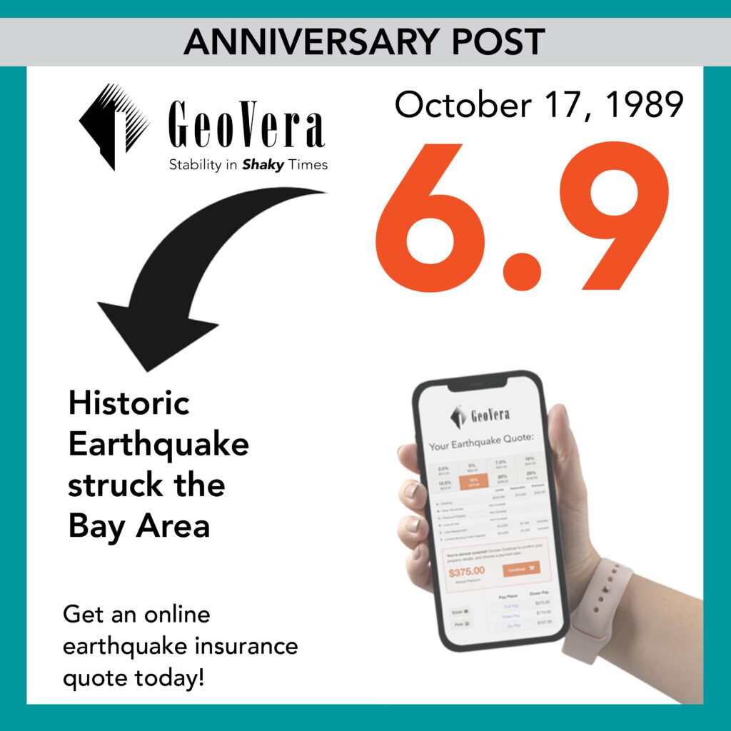 Anniversary of magnitude-6.9 earthquake.