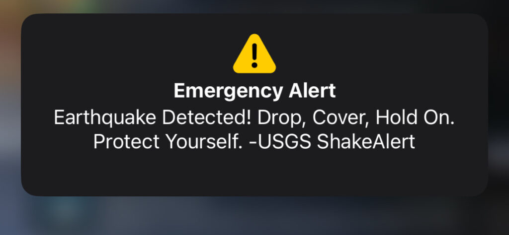 Earthquake Alert Before It Happens iOS